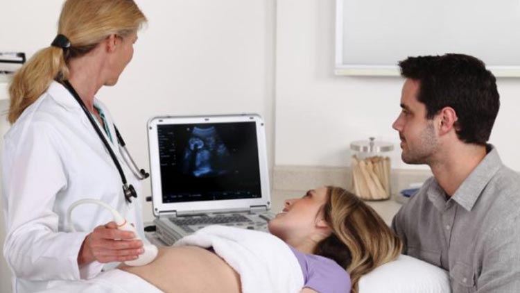 Phương pháp xác định mẹ bầu mang thai đôi 1