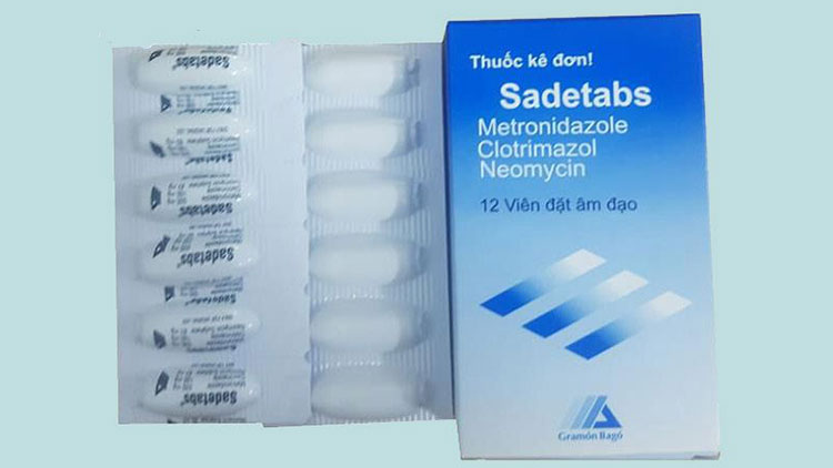 7- Thuốc chữa viêm âm đạo Sadetabs 1