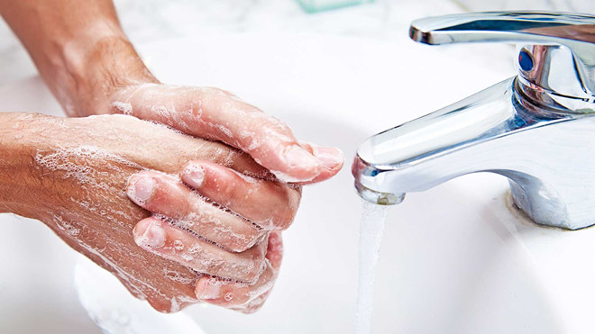 Rửa sạch tay 1